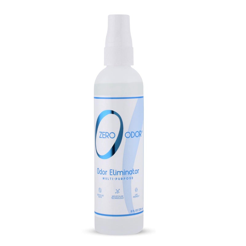 Zero Odor Multi-Purpose Odor Eliminator - Eliminate Air & Surface Odor - Patented Technology Best for Bathroom, Kitchen, Fabric, Closet- Smell Great Again, 8oz (Over 1000 Sprays) - Image 1